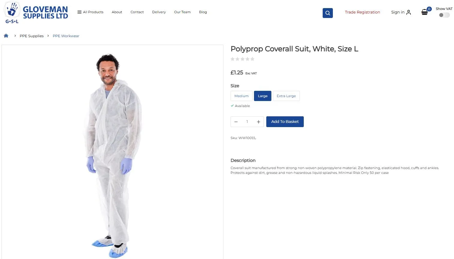 disposable coverall suppliers